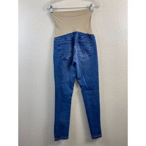 Ag Adriano Goldschmied Maternity Jeans Womens 26 Blue Over the Belly Skinny